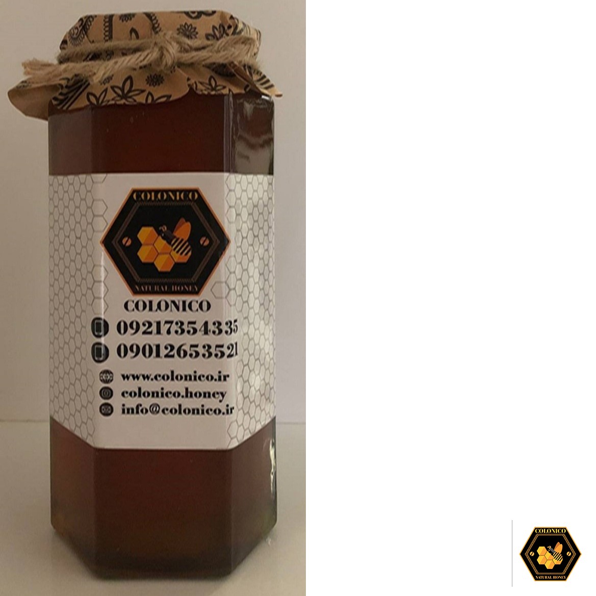 عسل طبیعی گون گز کلونیکوممتاز